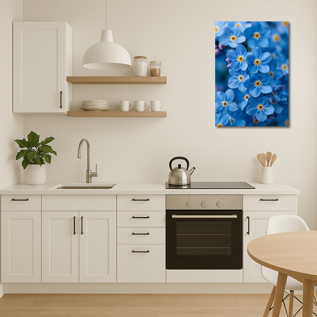 Forget-me-nots: A Bright Floral Explosion for the Interior