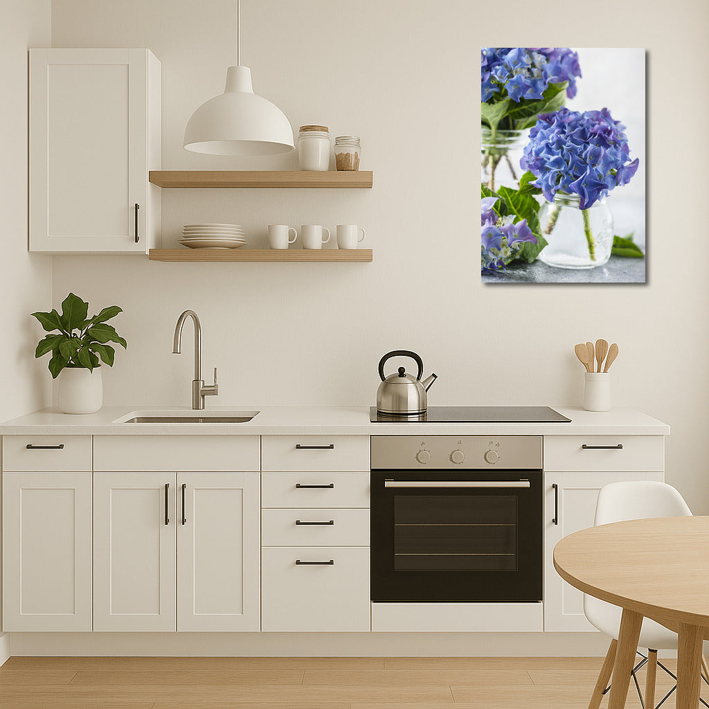 Blue Hydrangeas: Delicate Flowers for the Interior