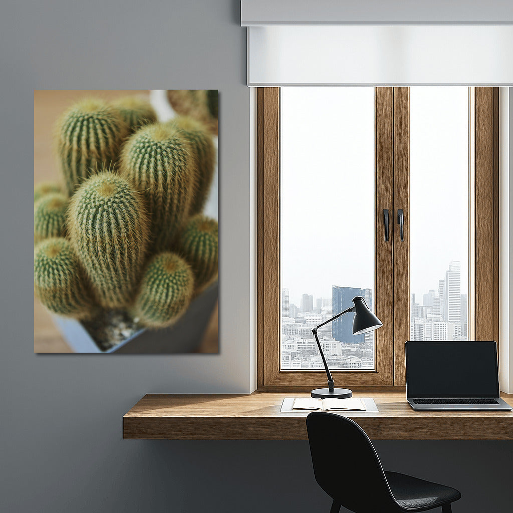 Desert Blooms: Cacti and Flowers