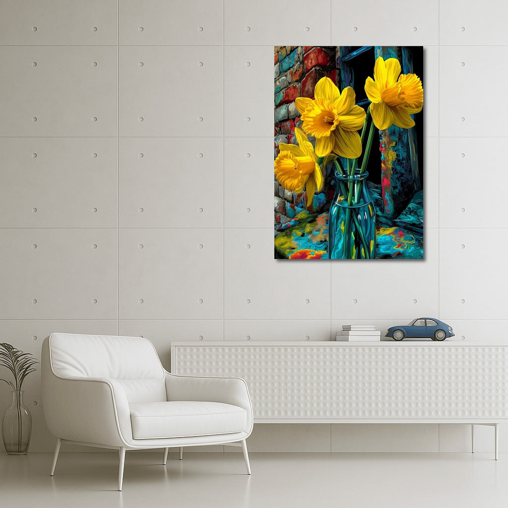 Sunny Daffodils: Bright Flowers for the Interior
