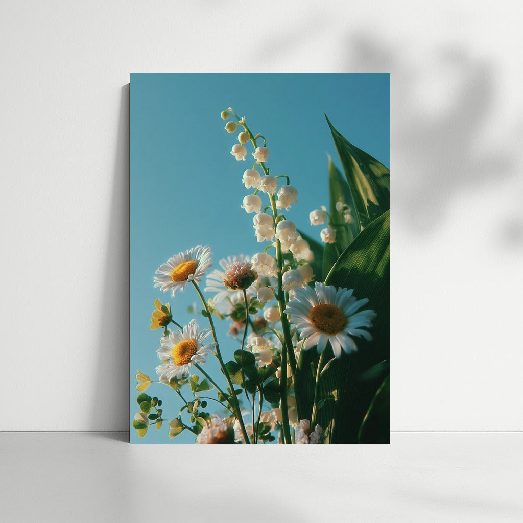Spring Dance of Daisies and Lilies of the Valley: Floral Freshness