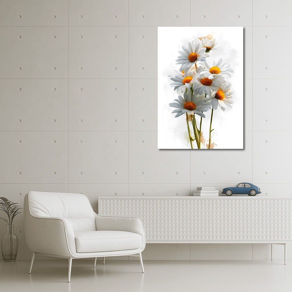 Chamomile Freshness: Floral Decor for Interior