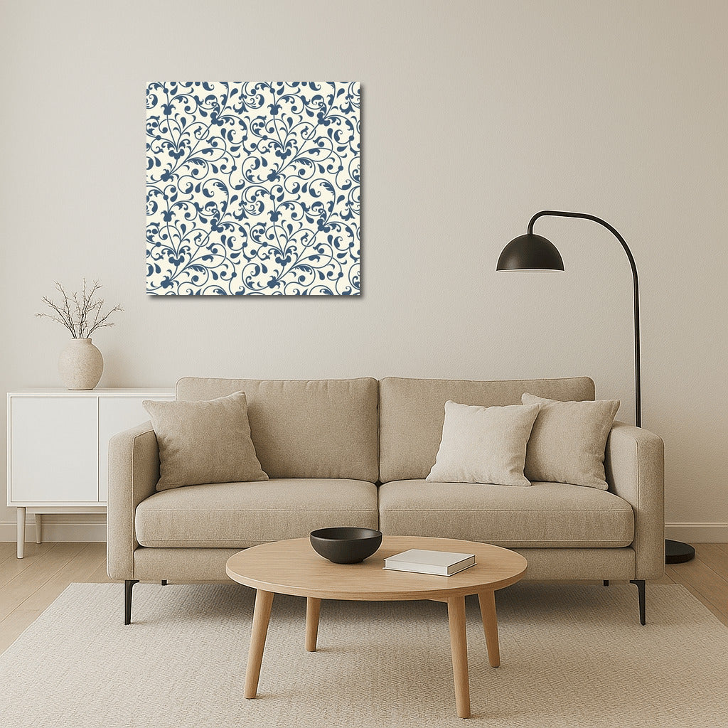 Floral Swirls: Abstract Roses for Interior