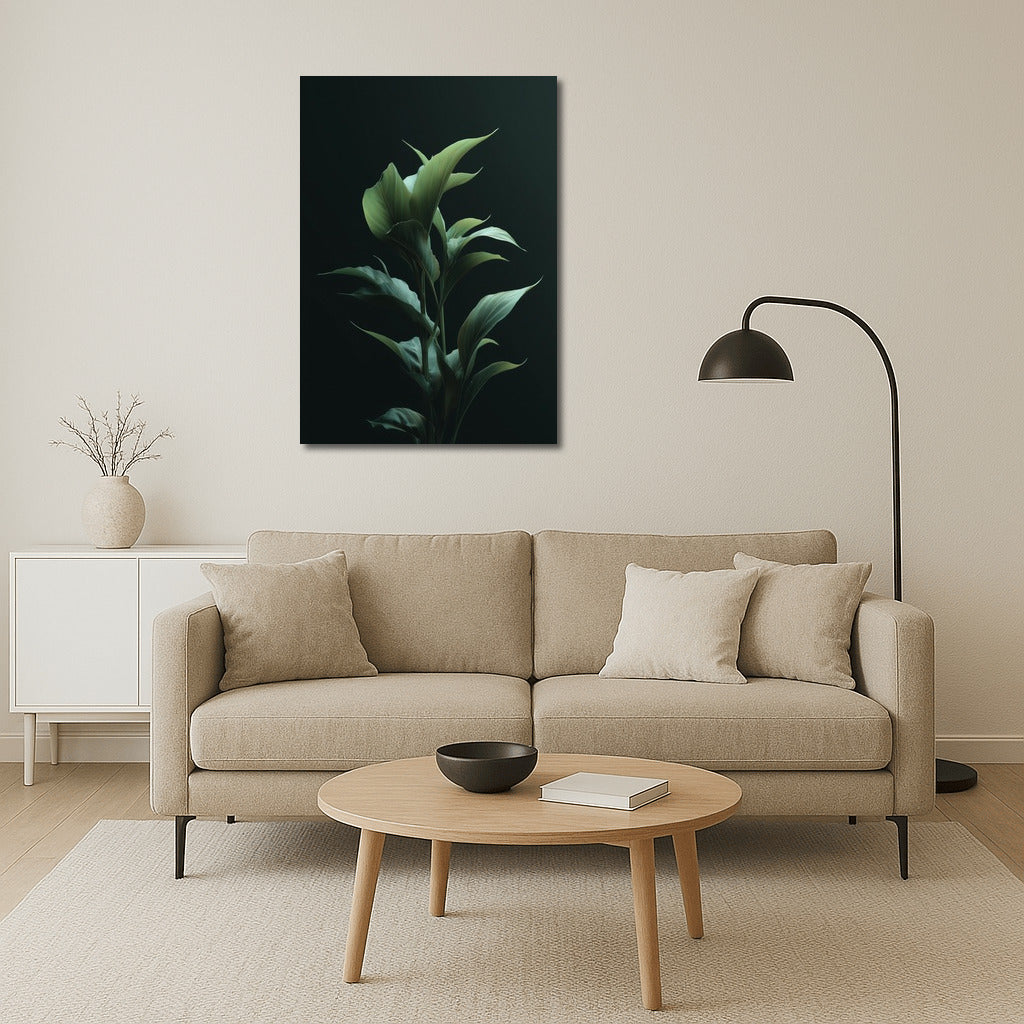 Garden Freshness: Green Foliage and Hydrangea Flowers for Interiors