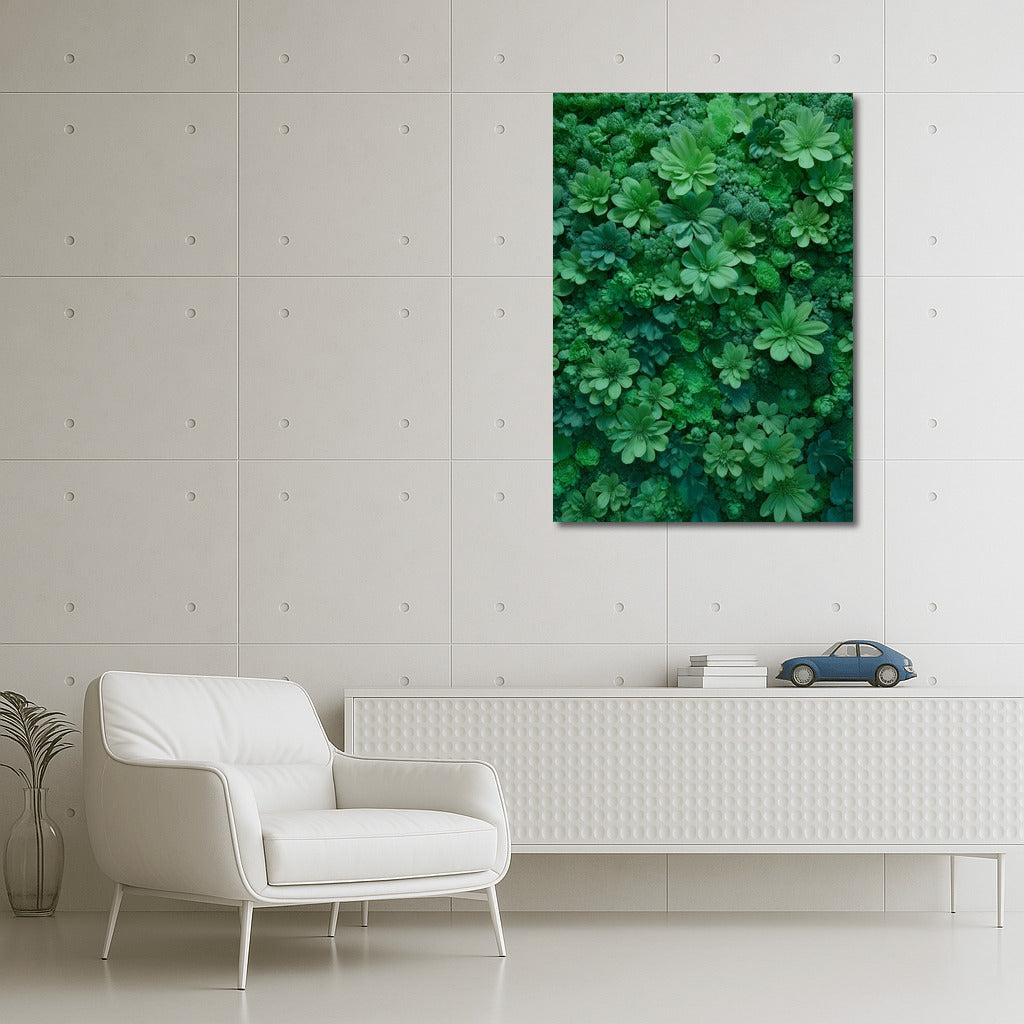 Green Daisies: Freshness and Harmony for the Interior