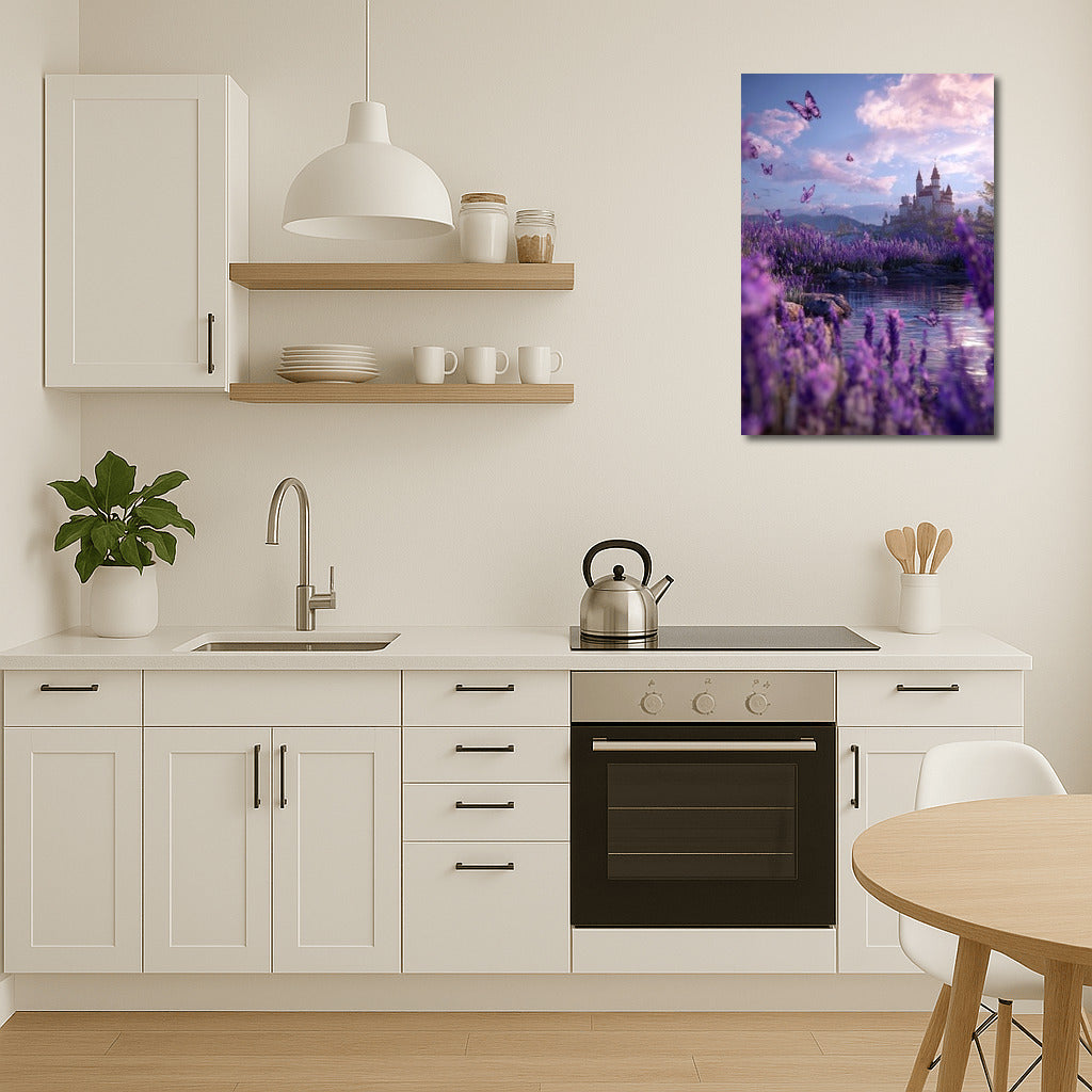 Lavender Dreams: Flowers and Butterflies in a Fairytale World