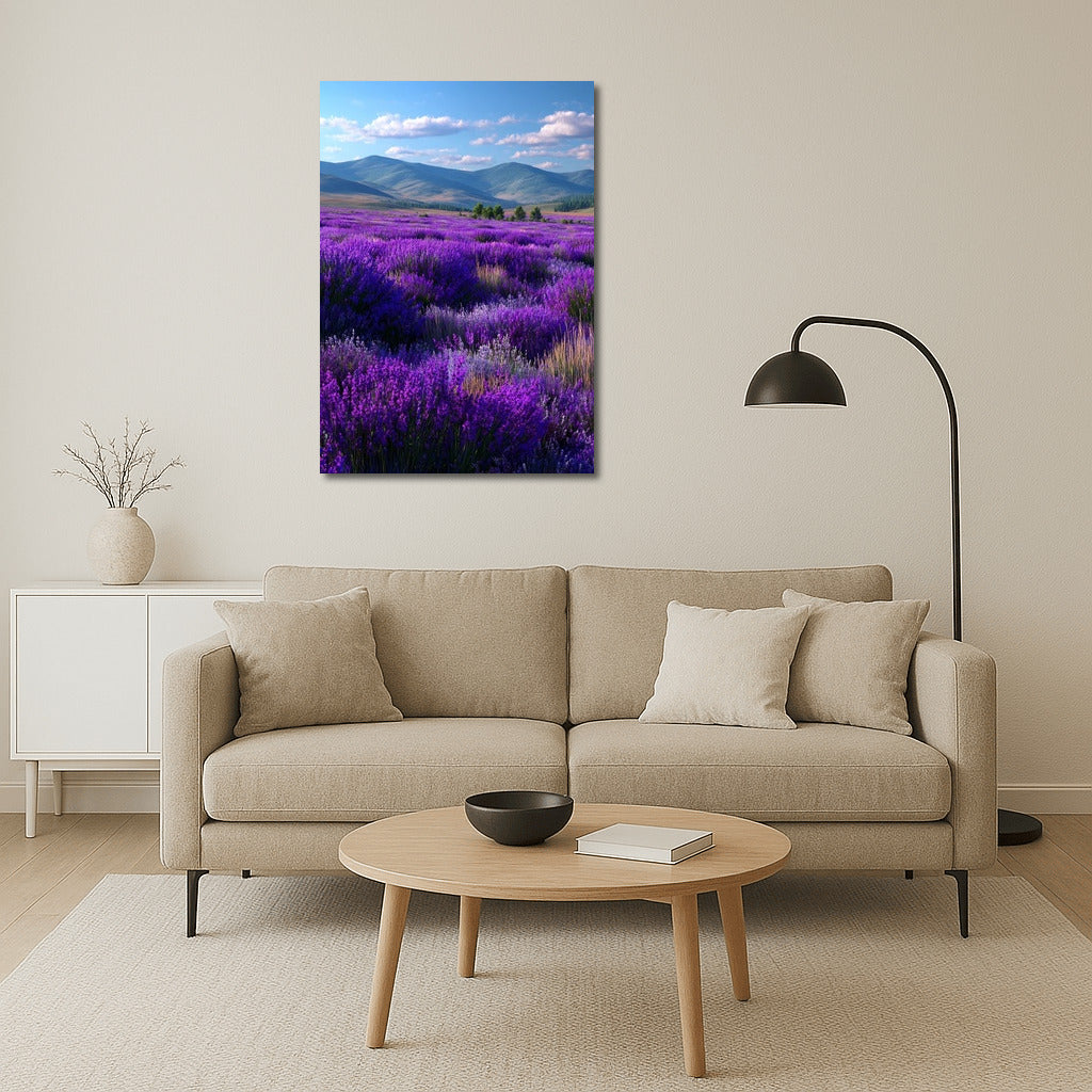 Lavender Flower Field: Inspiration and Freshness of Nature