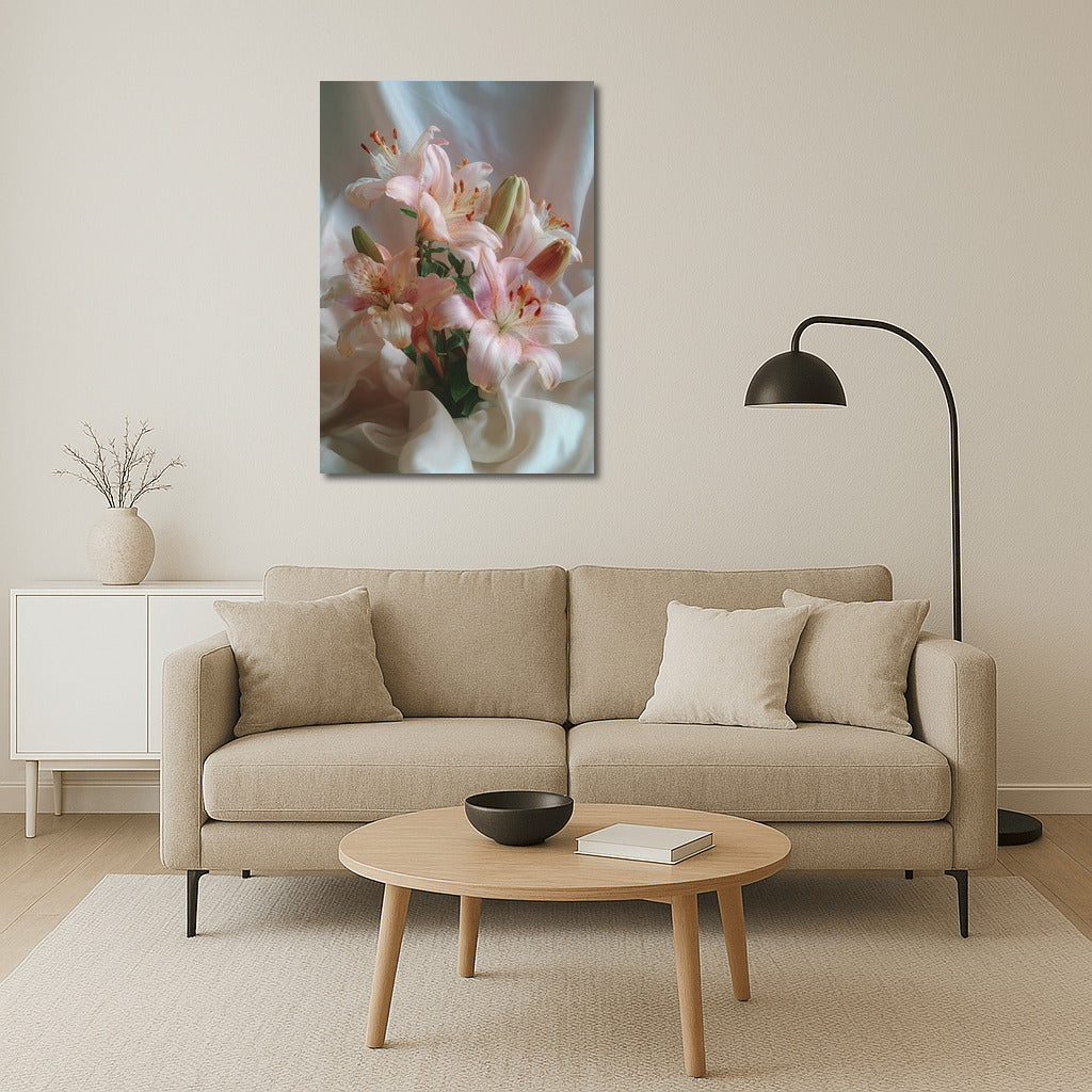 Casablanca Lilies: A Delicate Floral Masterpiece for the Interior