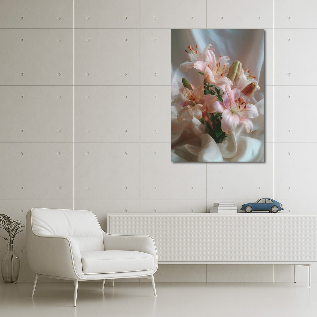 Casablanca Lilies: A Delicate Floral Masterpiece for the Interior