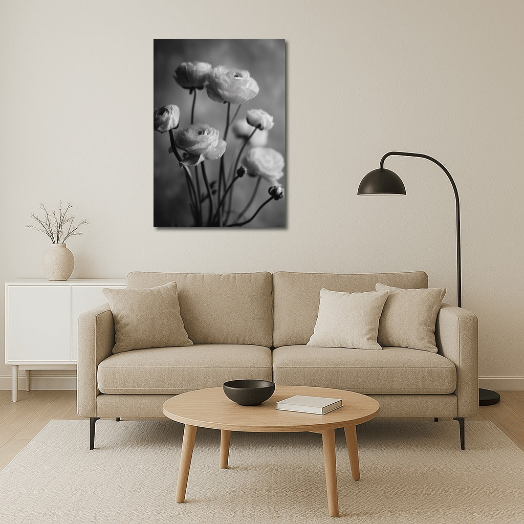 Delicate Ranunculus: Elegant Floral Decoration for the Interior