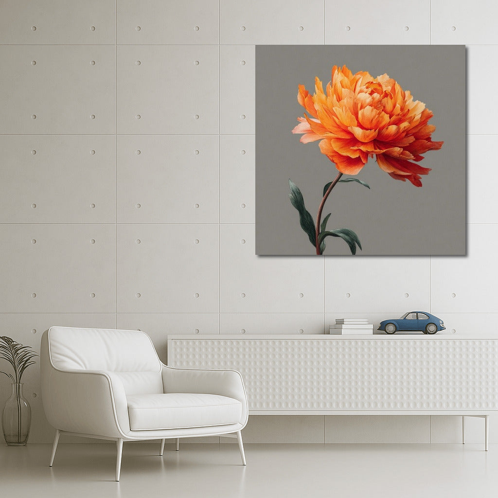 Exquisite Orange Flowers: Bright and Elegance