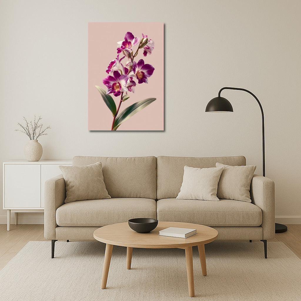 The Charm of Orchids: Flower Magic on Canvas