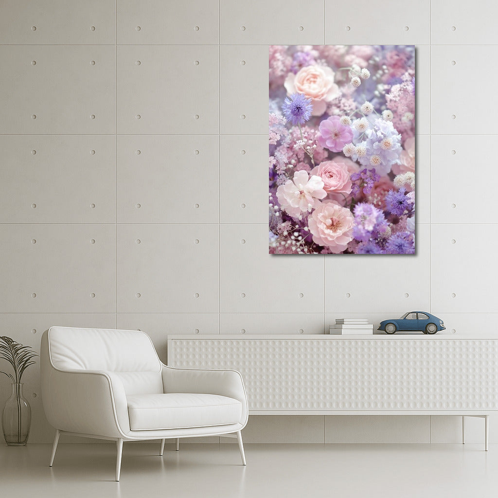 Symphony of Roses and Cornflowers: Floral Harmony for the Interior