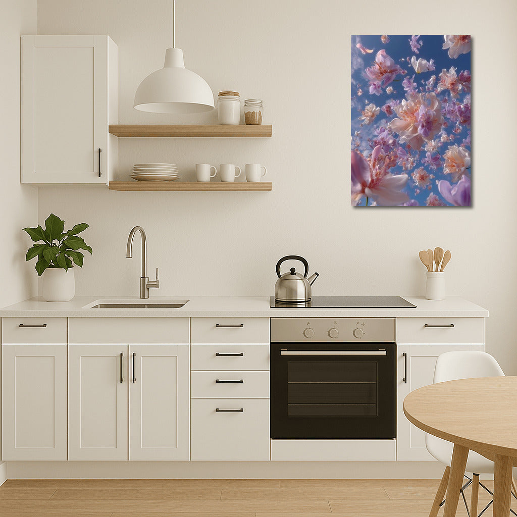 Cherry Blossom: Flowers Floating in the Sky