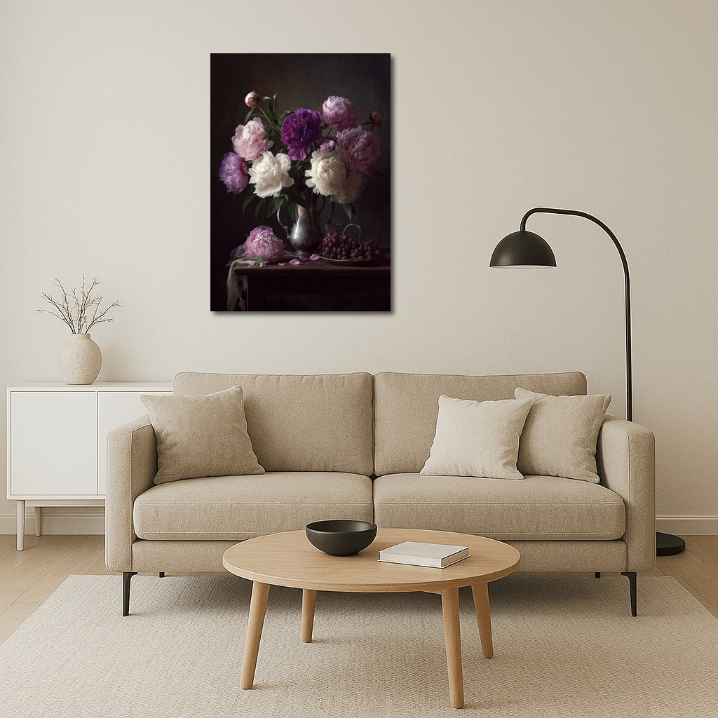 Peonies in Bloom: Elegance and Tenderness for Your Interior