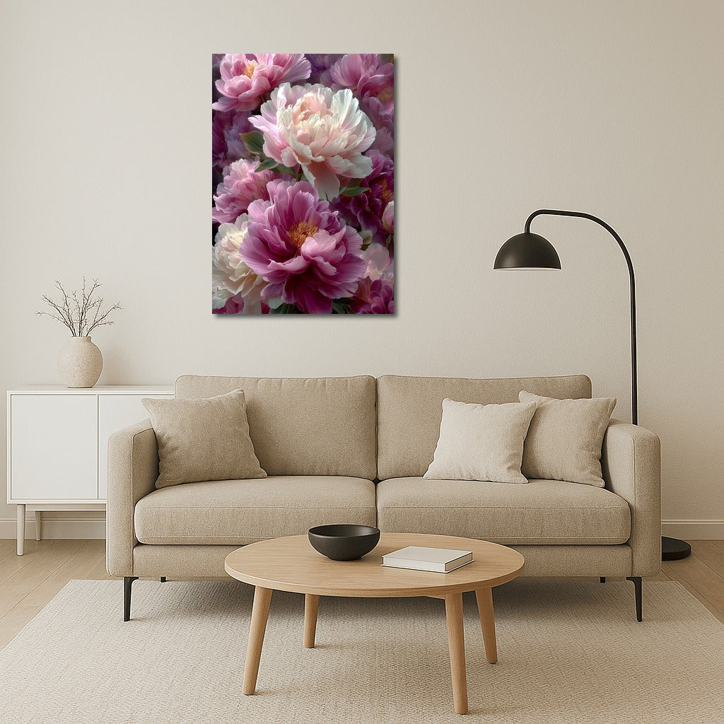 Peonies in Bloom: Elegance and Freshness for Your Interior