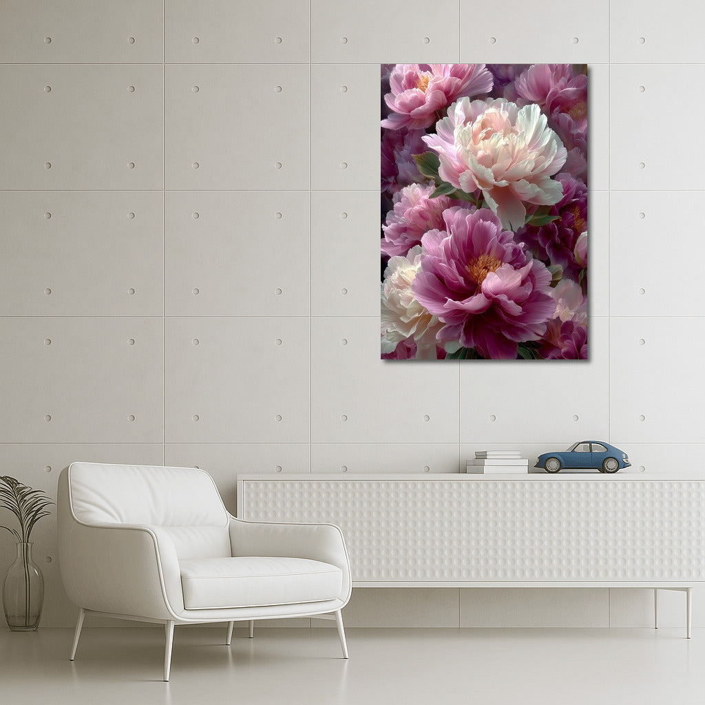 Peonies in Bloom: Elegance and Freshness for Your Interior