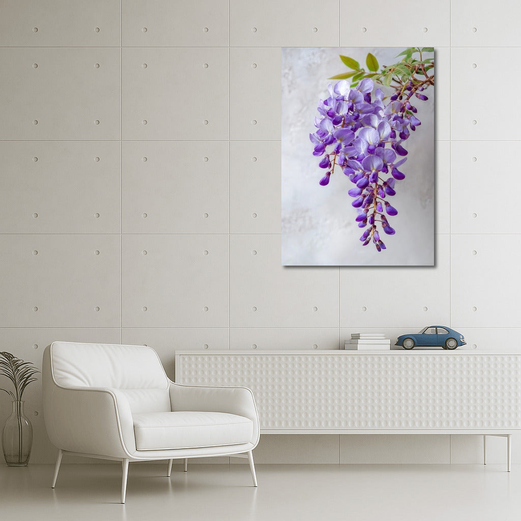 Flower Symphony: Delicate Lilac Wisteria