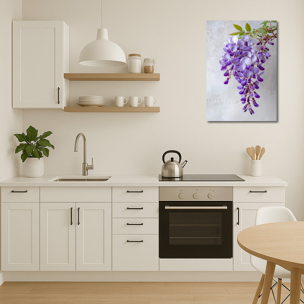 Flower Symphony: Delicate Lilac Wisteria