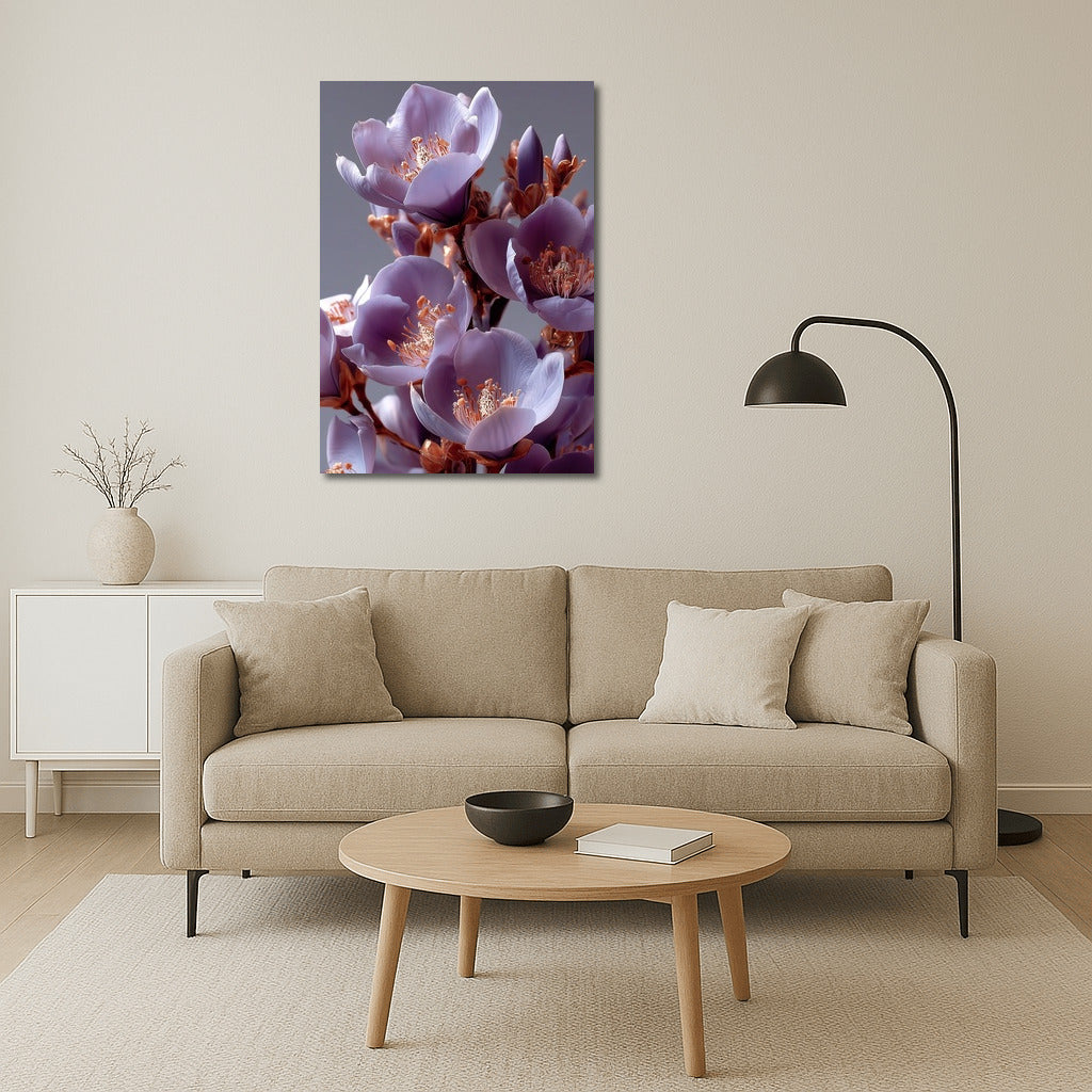 Lilac Sakura Flowers: Subtle Natural Beauty for Interiors