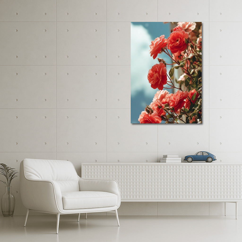 Scarlet Roses Grandiflora: Freshness and Romance Every Day