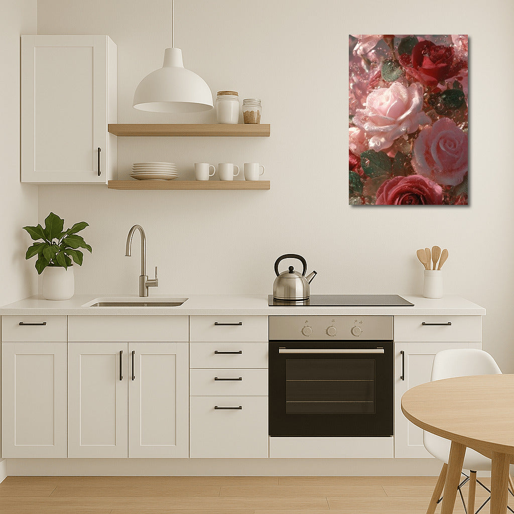 Romantic Roses: Tenderness and Beauty on Canvas