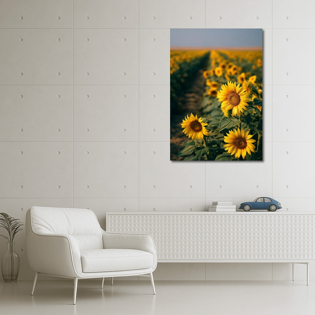 Sunny Sunflowers: Warmth and Harmony in the Interior