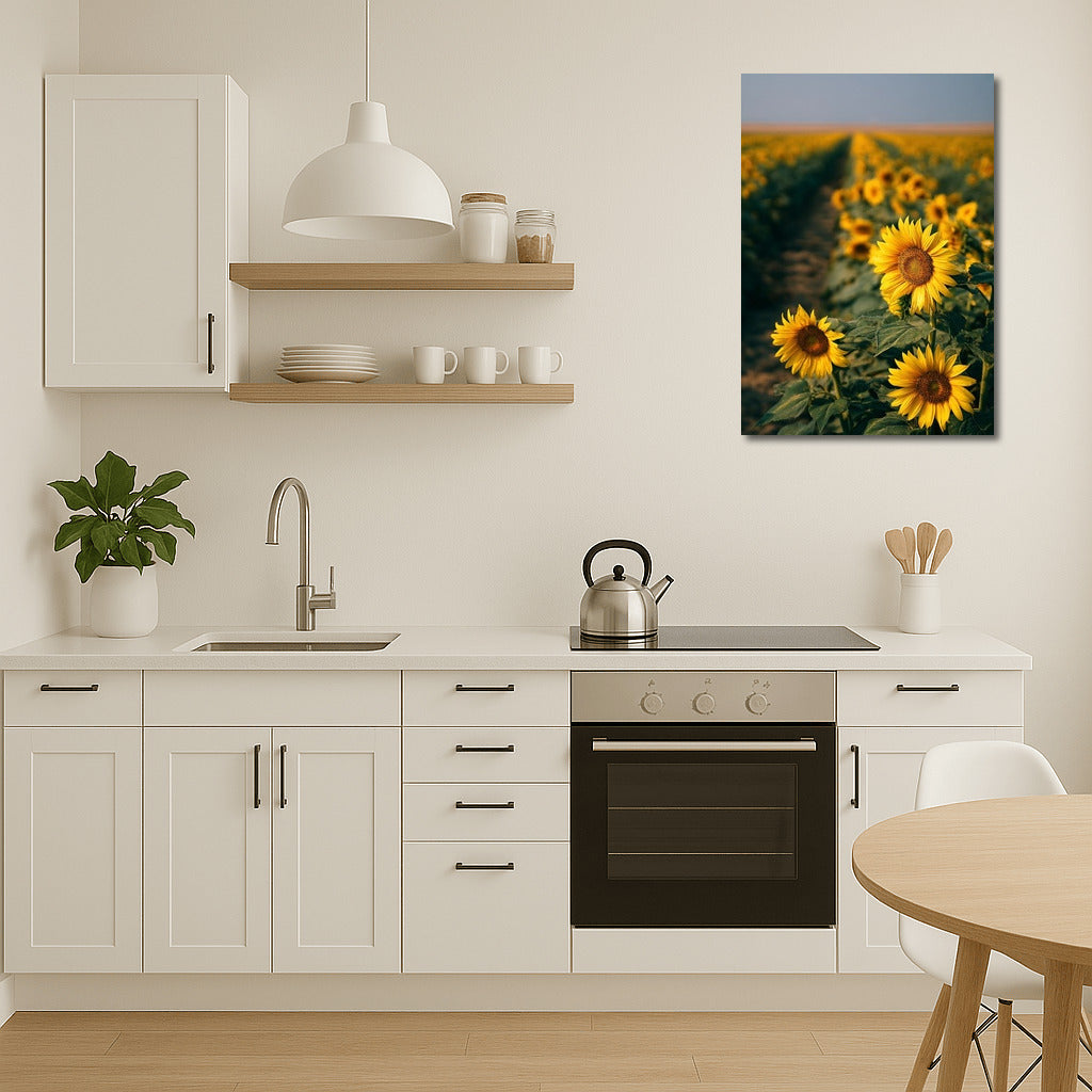 Sunny Sunflowers: Warmth and Harmony in the Interior