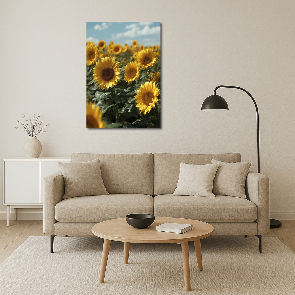 Sunny Sunflowers: A Bright Floral Accent for the Interior