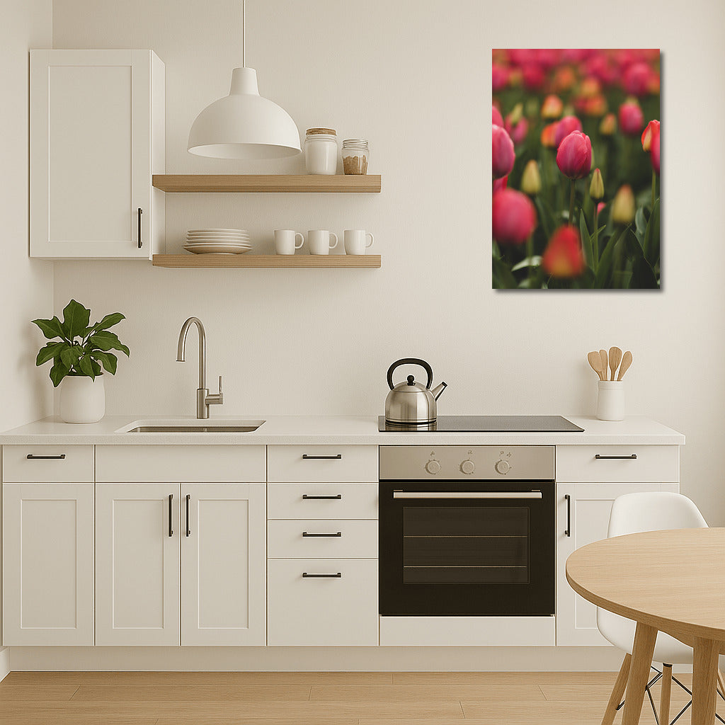 Tulips Pink Impression: Delicate Flowers for the Interior