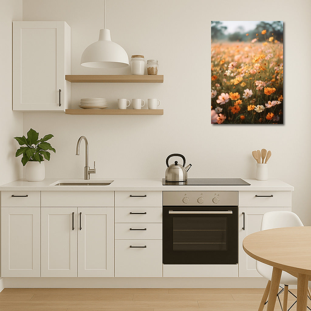 Flower Paradise: Cosmos in Sunlight