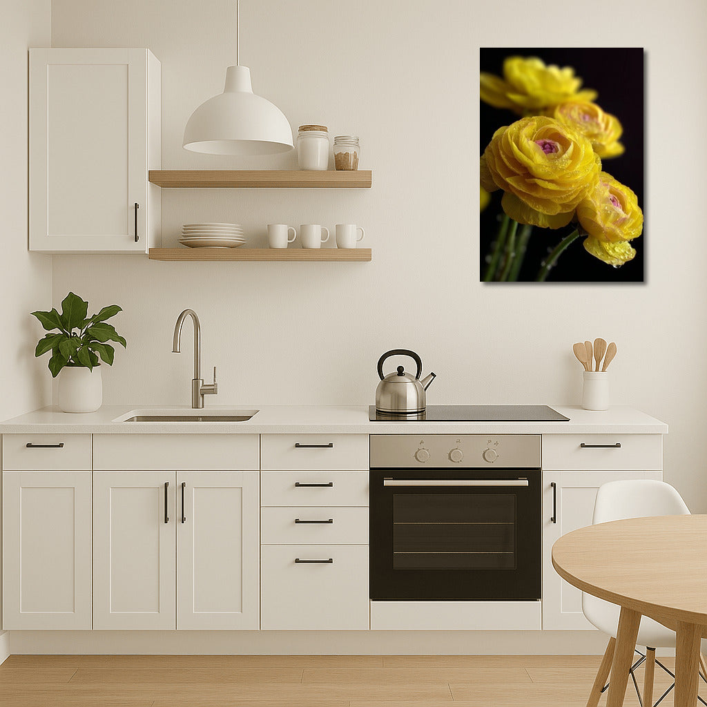 Sunny Ranunculus: Bright Yellow Flowers for the Interior