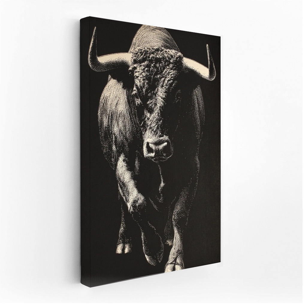 Bull in Motion: Strength and Energy in the Interior