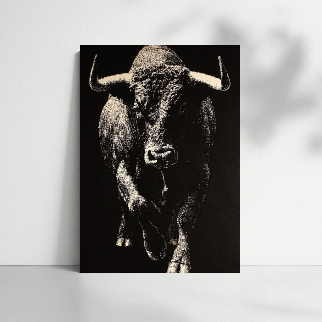 Bull in Motion: Strength and Energy in the Interior