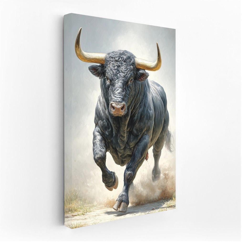 Bull in Motion: Energy and Power on Your Wall