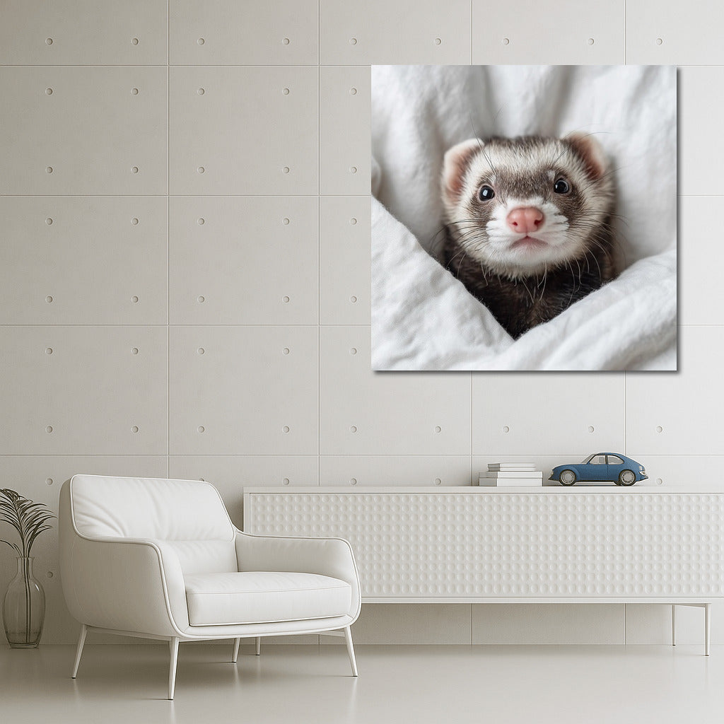 Sleepy Ferret: Comfort and Warmth in Your Interior