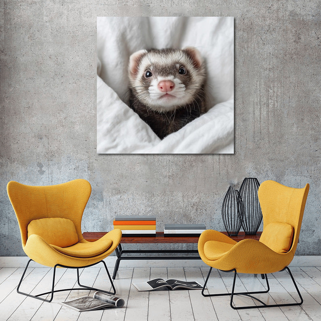Sleepy Ferret: Comfort and Warmth in Your Interior