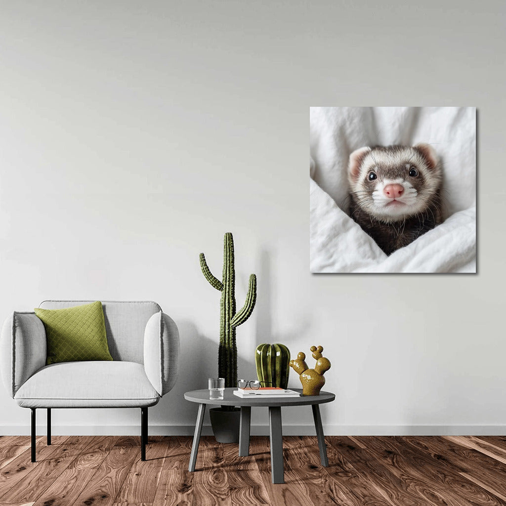 Sleepy Ferret: Comfort and Warmth in Your Interior