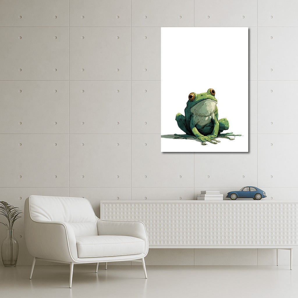 The Charm of the Green Frog: Natural Harmony for Your Interior