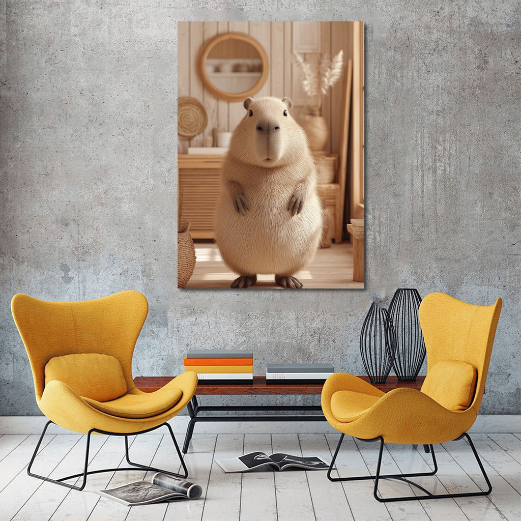 Capybara in the Interior: Comfort and Warmth for Your Home