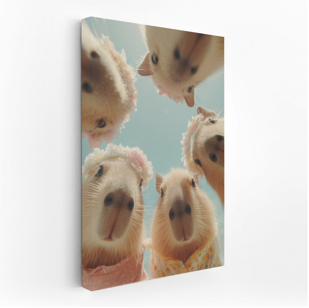 Flower Capybara: Joy and Comfort in Your Home