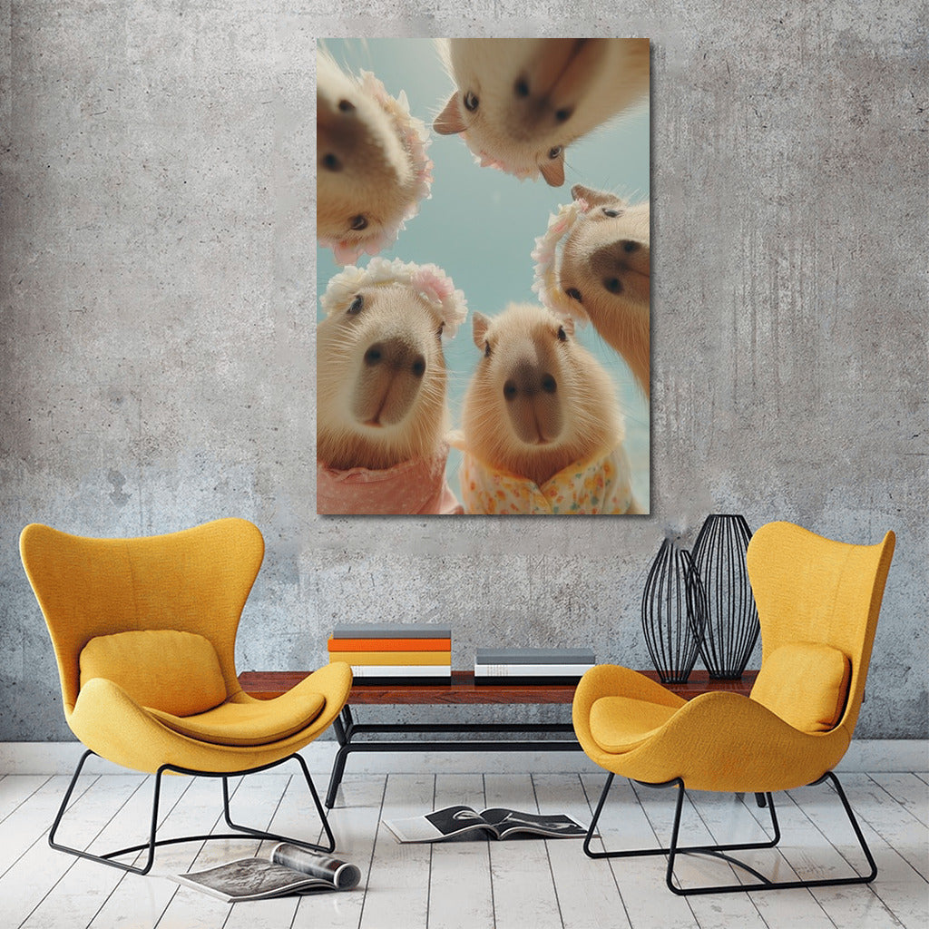 Flower Capybara: Joy and Comfort in Your Home