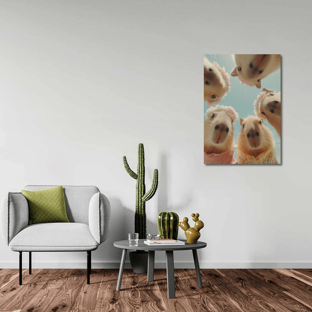 Flower Capybara: Joy and Comfort in Your Home