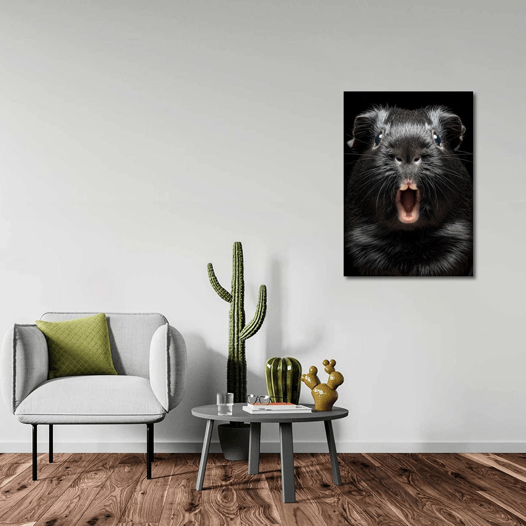 Surprised Guinea Pig: A Bright Accent for Your Interior