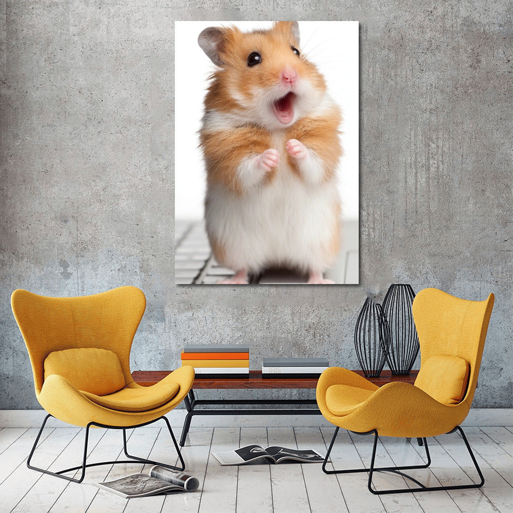 Live Hamster: Cute and Funny Decor for Your Interior