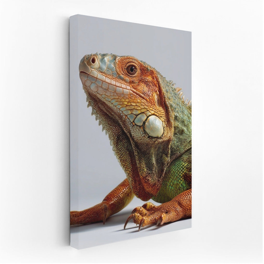 Emerald Iguana: Exotic Charm for Interior