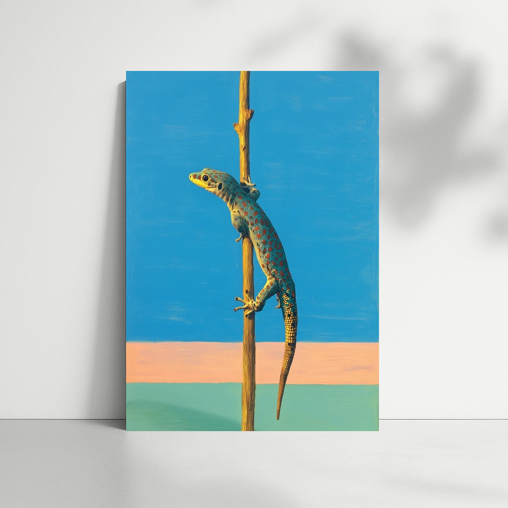 Triumphant Gecko: Exotic Summit Climber
