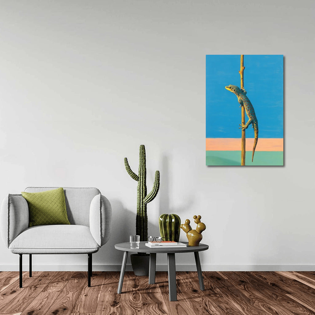Triumphant Gecko: Exotic Summit Climber