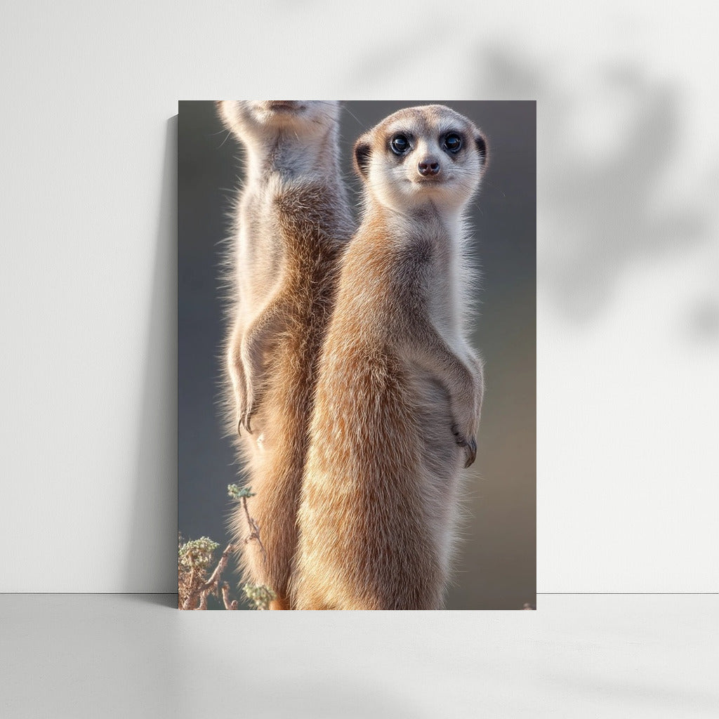 Meerkats: Playful Savannah Guardians for a Cozy Interior