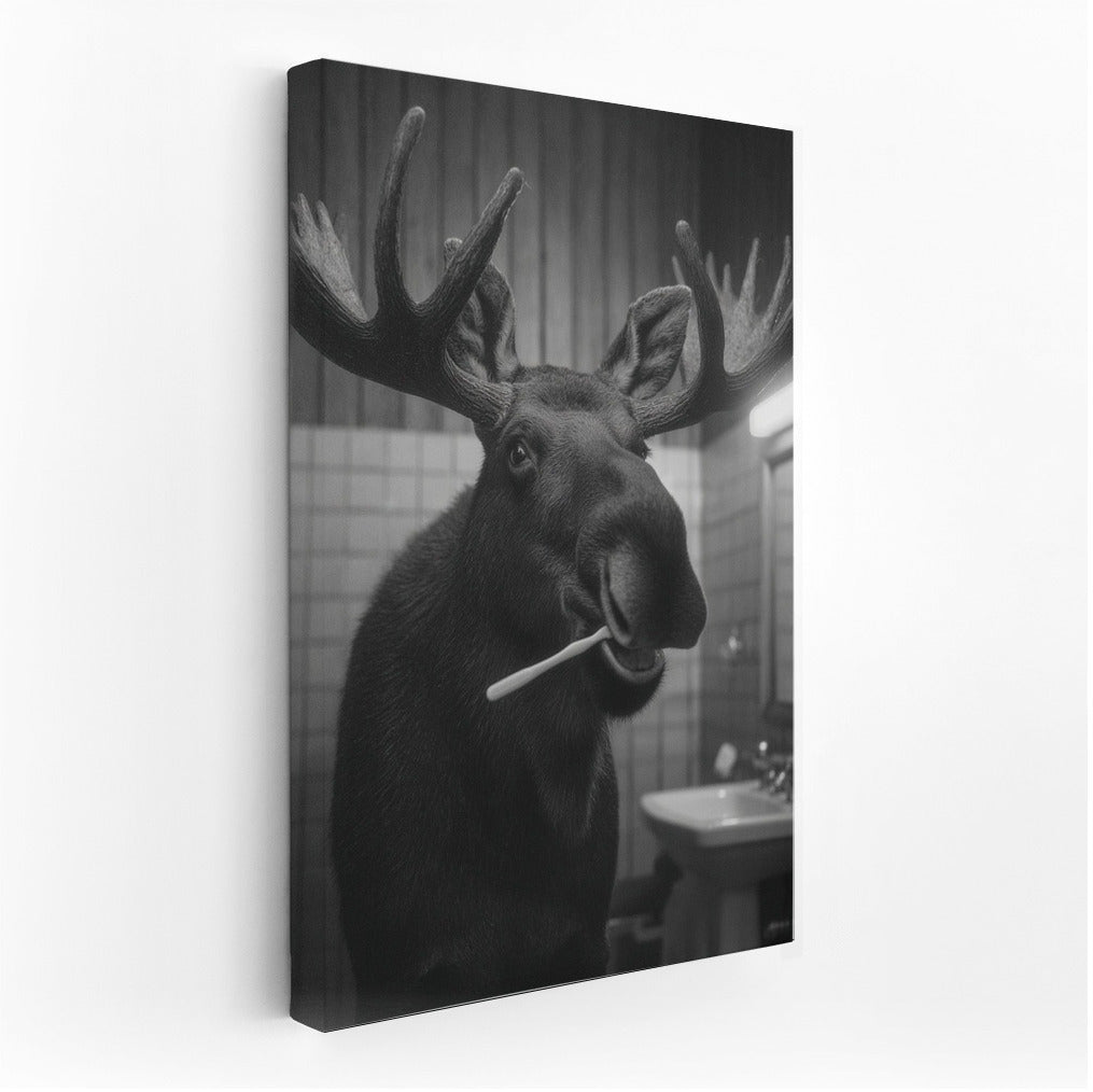 Moose in the Bath: Humorous Interior Decor